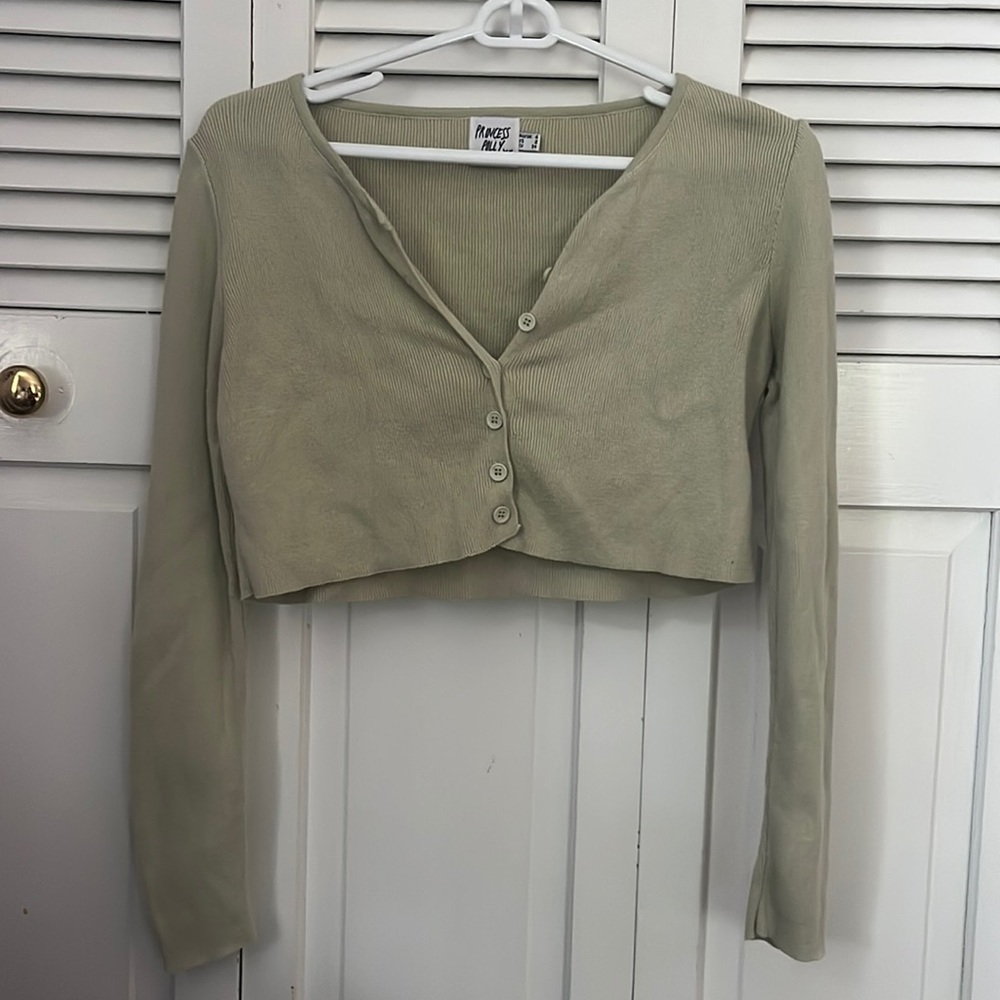 Cropped cardigan